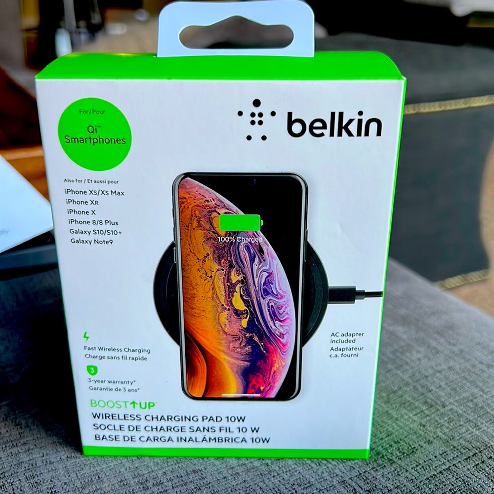 Belkin Wireless Charging Pad 10W for Smartphones